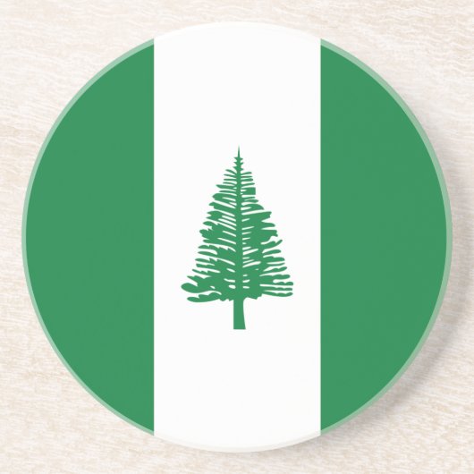 Flagge der Norfolk Getränkeuntersetzer (Vorne)