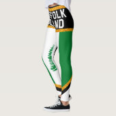 Flagge der Norfolk Leggings (Links)