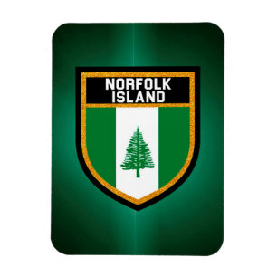 Flagge der Norfolk Magnet
