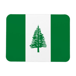 Flagge der Norfolk Magnet