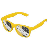 Flagge der Norfolk Partybrille (Schrägansicht)