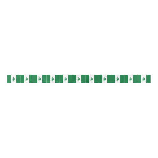 Flagge der Norfolk Satinband (Vorderseite)