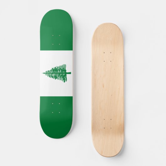 Flagge der Norfolk Skateboard (Vorderseite)