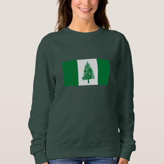 Flagge der Norfolk Sweatshirt (Vorderseite)