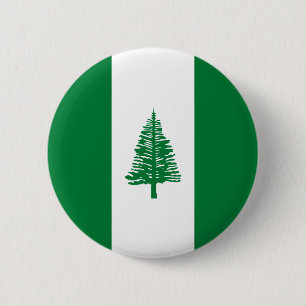 Flagge der Norfolkinsel Button