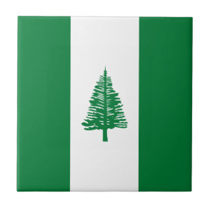 Flagge der Norfolkinsel Fliese