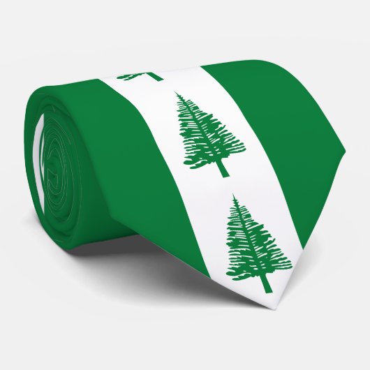 Flagge der Norfolkinsel Krawatte (Gerollt)