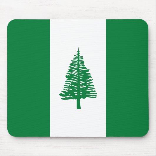 Flagge der Norfolkinsel Mousepad (Vorne)
