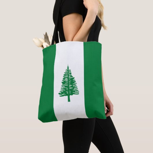 Flagge der Norfolkinsel Tasche (Von Nahem)