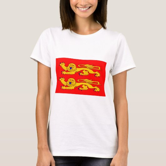 Flagge der Normandie T-Shirt (Vorderseite)