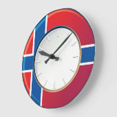 Flagge der norwegischen Uhr (Winkel)