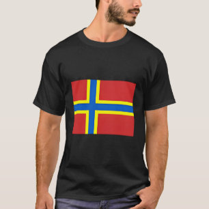 Flagge der Orkney-Inseln Schottische Inseln T-Shirt