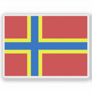 Flagge der Orkney-Inseln, Schottland Aufkleber