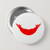 Flagge der Osterinsel (Rapa Nui) Button (Vorne & Hinten)