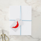 Flagge der Osterinsel (Rapa Nui) Geschenkanhänger (Mit Garn)