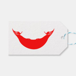Flagge der Osterinsel (Rapa Nui) Geschenkanhänger