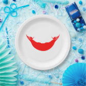 Flagge der Osterinsel (Rapa Nui) Pappteller (Party)