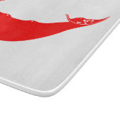 Flagge der Osterinsel (Rapa Nui) Schneidebrett (Ecke)