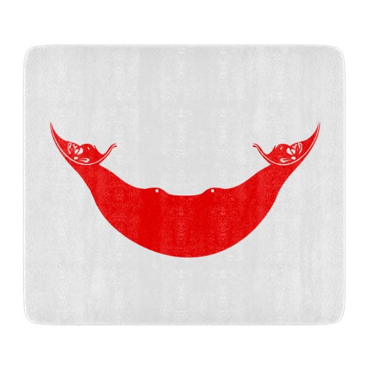 Flagge der Osterinsel (Rapa Nui) Schneidebrett (Vorderseite)