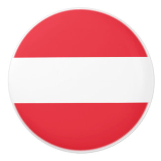 Flagge der österreichischen Keramik Knob Keramikknauf
