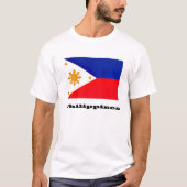 Flagge der Philippinen, Archipel, T-Shirt (Vorderseite)
