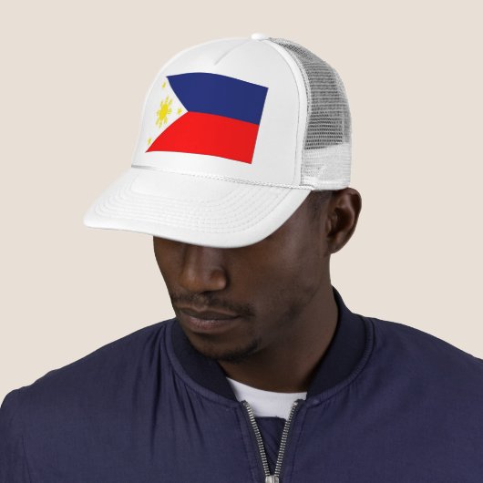 Flagge der Philippinen - besonders angefertigt Truckerkappe (Beispiel)