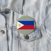 Flagge der Philippinen Button (Beispiel)
