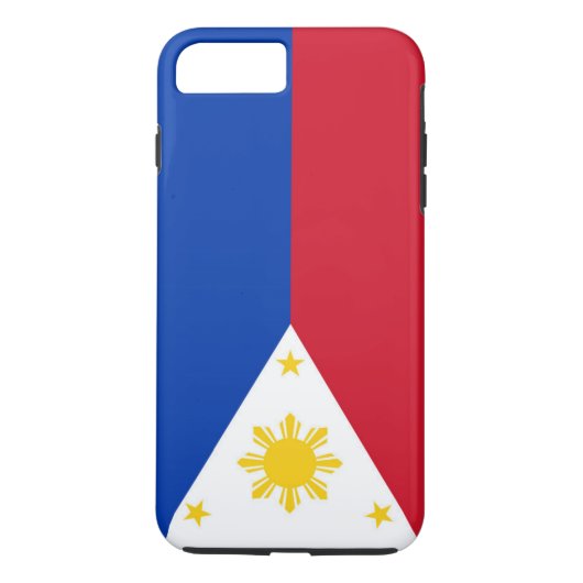 Flagge der Philippinen Case-Mate iPhone Hülle (Rückseite)