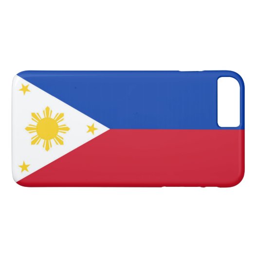 Flagge der Philippinen Case-Mate iPhone Hülle (Rückseite (Horizontal))