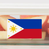 Flagge der Philippinen Etiketten (Befestigt)
