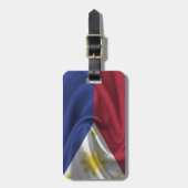 Flagge der Philippinen Gepäckanhänger (Vorderseite vertikal)
