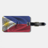 Flagge der Philippinen Gepäckanhänger (Rückseite horizontal)