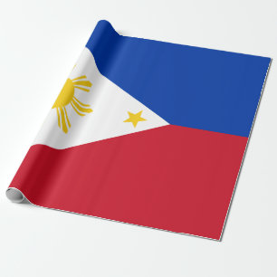 Flagge der Philippinen Geschenkpapier