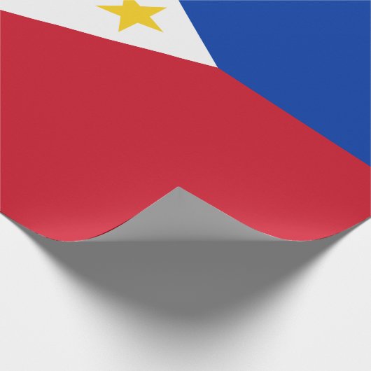 Flagge der Philippinen Geschenkpapier (Ecke)