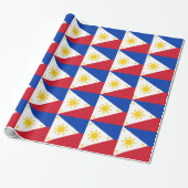 Flagge der Philippinen Geschenkpapier (Ungerollt)