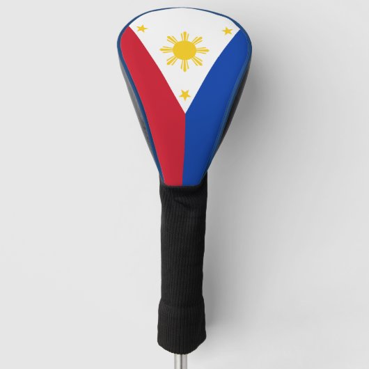 Flagge der Philippinen Golf Headcover (Vorderseite)