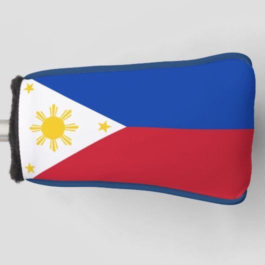 Flagge der Philippinen Golf Headcover (Vorderseite)