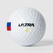 Flagge der Philippinen Golfball (Logo)