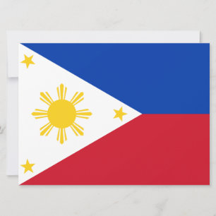 Flagge der Philippinen Karte