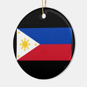 Flagge der Philippinen Keramik Ornament