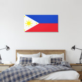 Flagge der Philippinen Leinwanddruck (Insitu (Schlafzimmer))