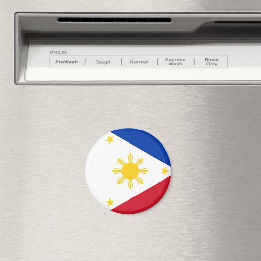 Flagge der Philippinen Magnet (In Situ (Geschirrspüler))