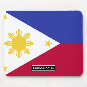 Flagge der Philippinen Mousepad