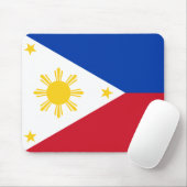 Flagge der Philippinen Mousepad (Mit Mouse)