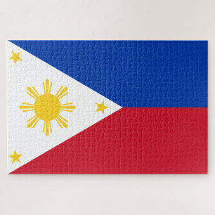 Flagge der Philippinen Puzzle