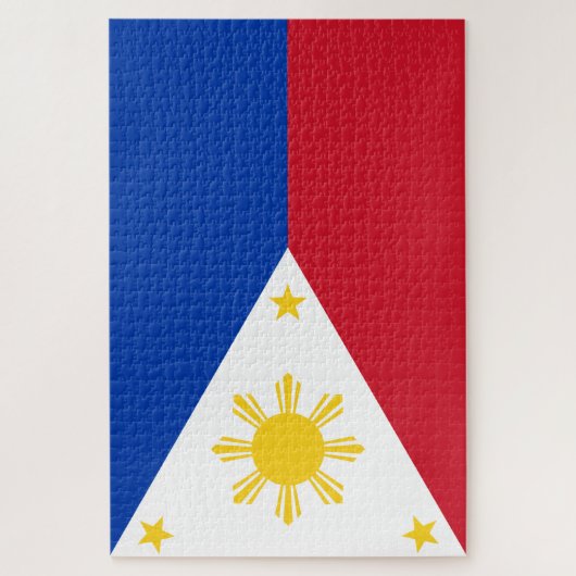 Flagge der Philippinen Puzzle (Vertikal)
