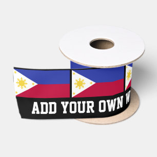 Flagge der Philippinen Satinband