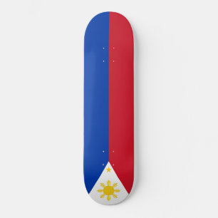 Flagge der Philippinen Skateboard