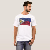 Flagge der Philippinen T-Shirt (Vorne ganz)