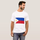 Flagge der Philippinen T-Shirt (Vorne ganz)